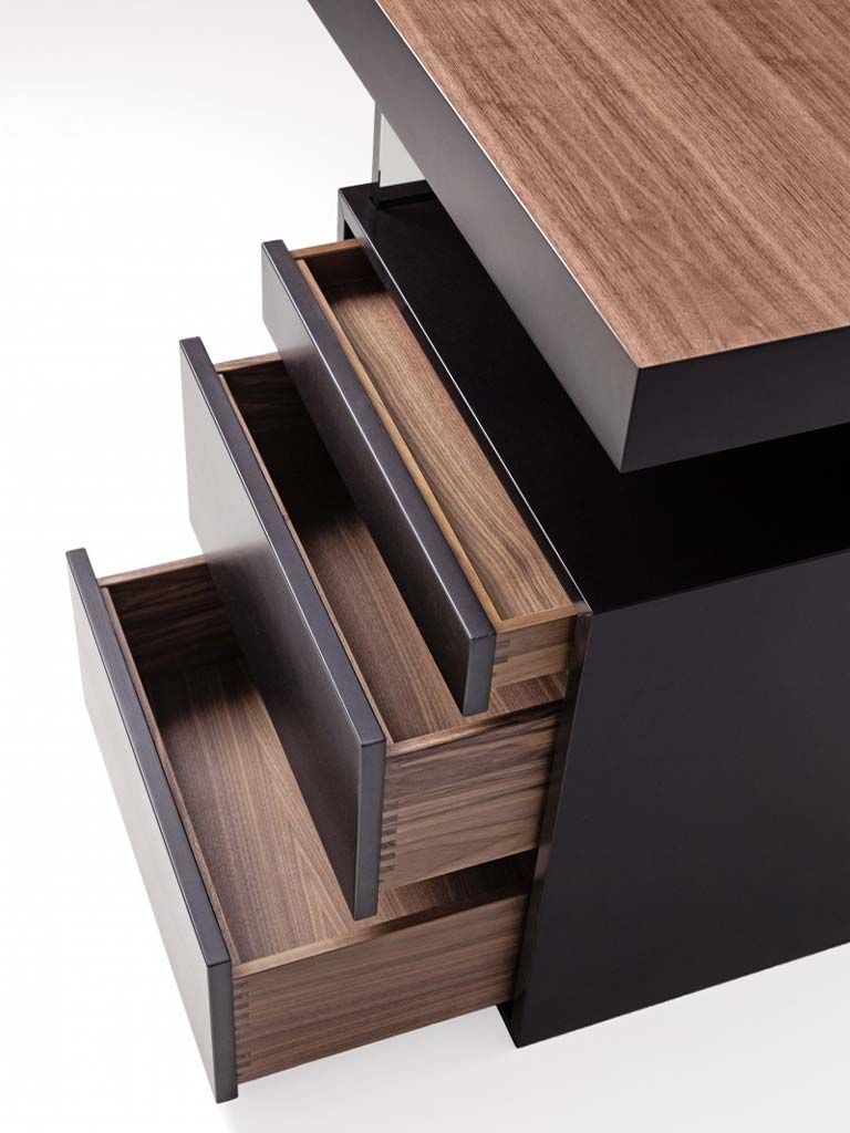 Schreibtisch Schupladen Formfreund Holzmanufaktur